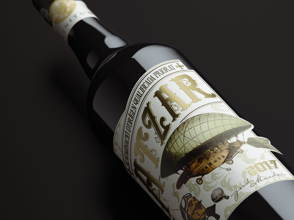 Etiqueta L'Atzar Vi Negre